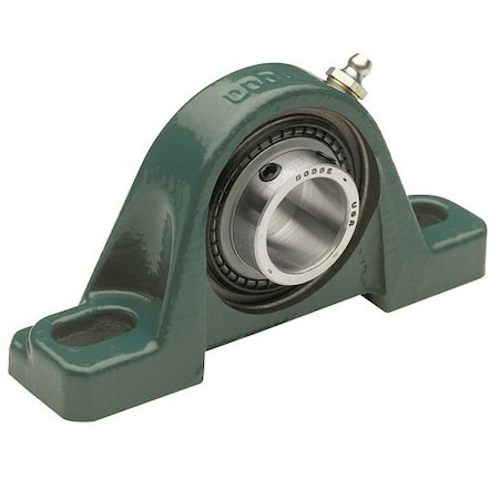 Dodge Industrial Pillow Block Bearing, 2 Bolt Pillow Block, 1-3/16 in. Bore, 1-7/8 in. Base to Center Height P2B-SCM-103